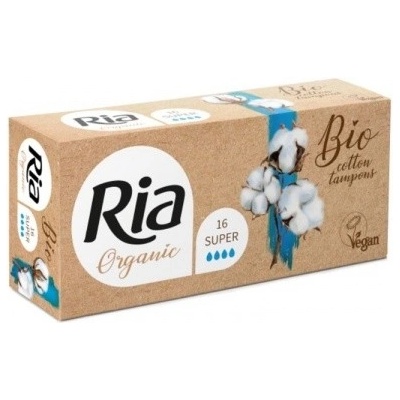 Ria Organic tampóny Super 16 ks