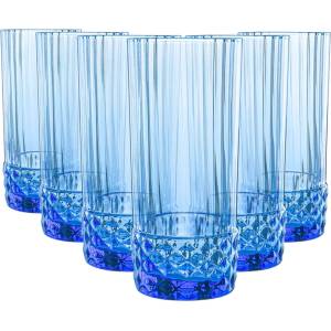 Bormioli Rocco ЧАШИ cooler america'20s 490ml 6БР С (122154bb9121990)