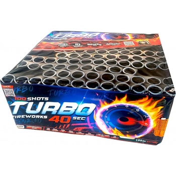Kompaktní ohňostroj TURBO 100 ran 20 mm