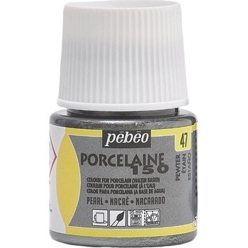 Pébéo Porcelaine 150 Боя за порцелан Pewter 45 ml 1 бр (024-047)