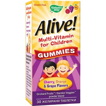 Nature's Way Alive! Multi-Vitamin for Children Gummies [30 дъвчащи дражета]