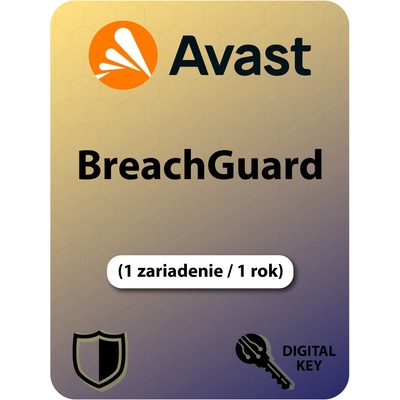 Avast BreachGuard 1 lic. 12 mes.