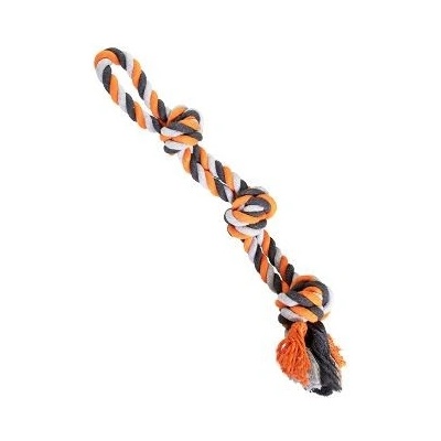 Hračka pes Přetahovadlo 3 uzly 450g