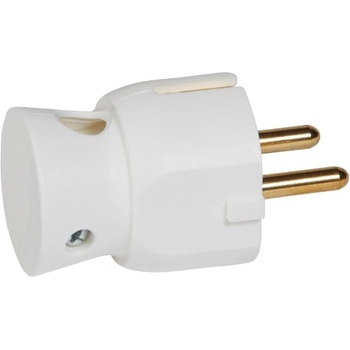 Legrand Щепсел legrand, ъглов, 2p+t, 16a, бял (m019736)