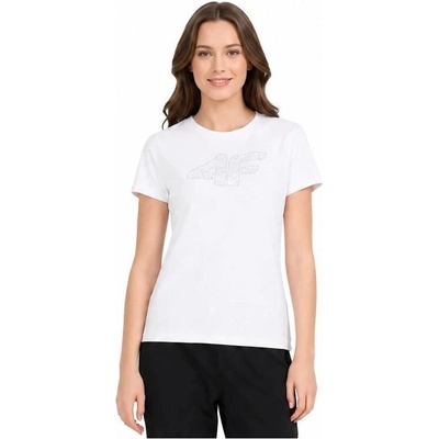 4f dámske tričko TSHIRT F3309 10S WHITE