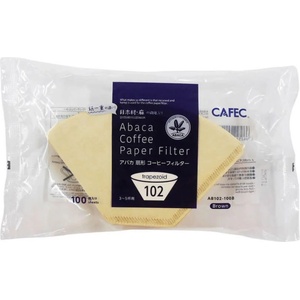 Cafec Abaca Trapezoid Хартиени Филтри Размер 02 Кафяви