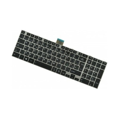 Toshiba Satellite C70-A-10U (PSCE2E-00M00RGR) Klávesnica Strieborný rámček CZ/SK
