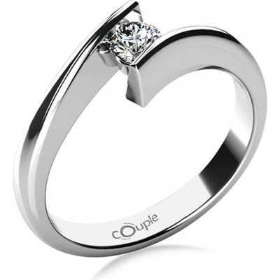 Couple prsten Viky v bílém zlatě se zirkonem 585 68 1 4066.1B00.0.49.001