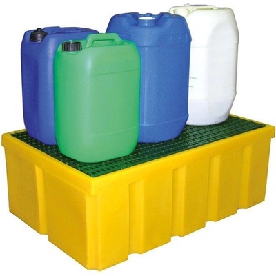 Záchytná plastová jímka s roštem 200 l