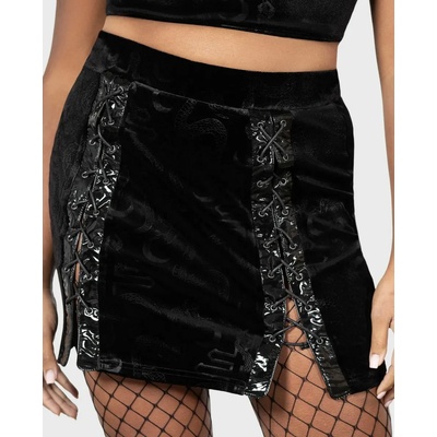 KILLSTAR дамска пола KILLSTAR - No Return мини - Черен - KSRA007605