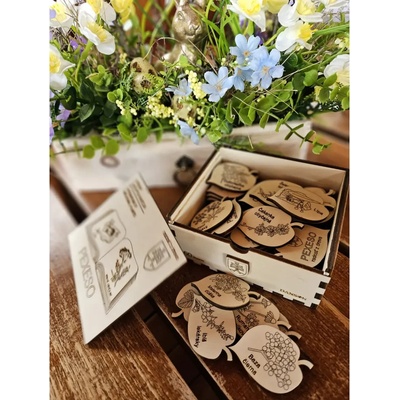 Danson - Puzzle Drevené pexeso Herbár liečivých rastlín - 1 - 39 piese