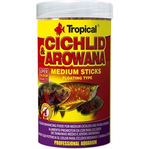 Tropical Cichlid Arowana Medium Sticks 1000мл / 360г