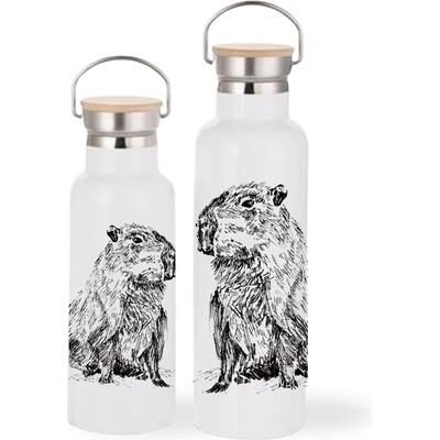 Jan.Ne KAPYBARA termoska bambus 500 ml