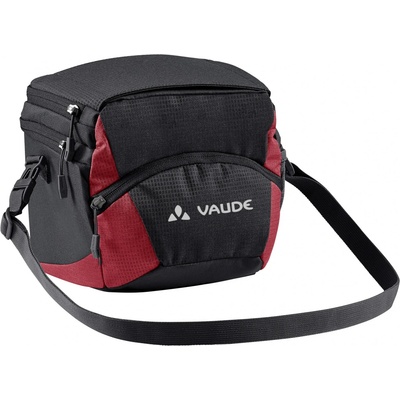 VAUDE Чанта за кормило Vaude OnTour Box M Handlebar bag - Black / Carmine - размер One Size (510-3058-0211)