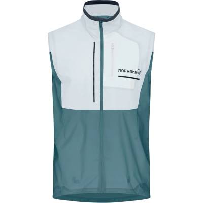 Norrøna Мъжки елек за бягане Norrøna Senja Aero90 Vest Running vest - Snow White - размер XL (029-0096-0314)