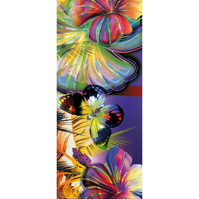 Preinterier DV0081 Fototapeta na stenu Farebný motýľ vlies 91cm x 211cm