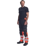 CERVA Cerva knoxfield hvps dw / Панталон с hi-vis долна част на крачола - антрацит/оранжев 54 (03520108a2054)