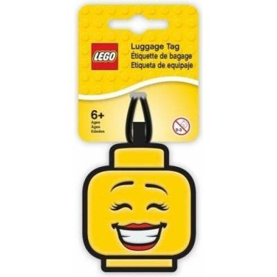 LEGO Iconic - hlava dívky visačka na batoh