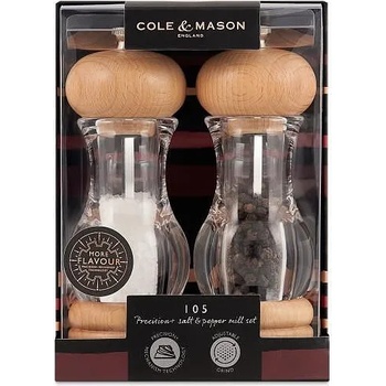 Cole & mason (Англия) Комплект мелнички за сол и пипер COLE & MASON CAPSTAN - 16.5 см (Cole & Mason H 10538P)