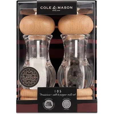 Cole & mason (Англия) Комплект мелнички за сол и пипер COLE & MASON CAPSTAN - 16.5 см (Cole & Mason H 10538P)