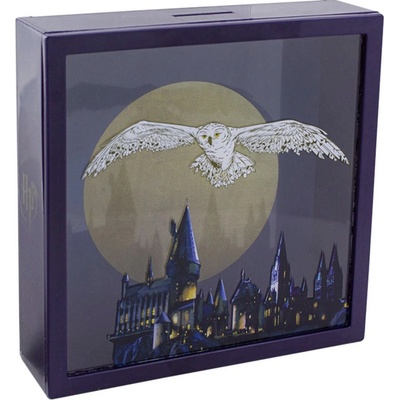 CurePink: | Pokladnička Harry Potter: Obrázek sovy Hedviky [PP10384HP]