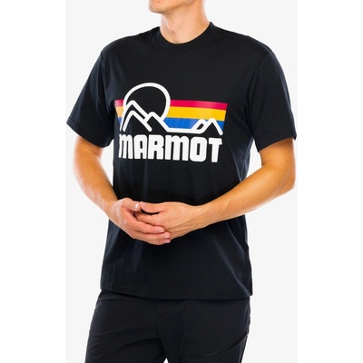 Marmot Coastal Tee SS black/multi