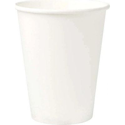 Nideko EKO papierový biely pohár na teplé nápoje 300 ml