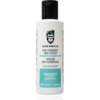 Slick Gorilla Hair Colour Turquoise tyrkysová barva na vlasy 100 ml