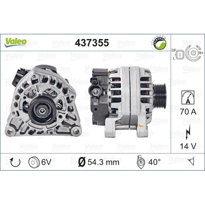 Generátor VALEO 437355
