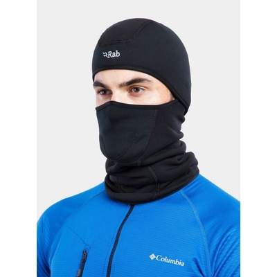 Rab Shadow Black fleecová větruodolná kukla