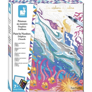 Janod Оцвети по числата Janod - Делфини (J07981)
