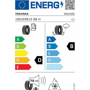 Tracmax X-Privilo S-130 185/65 R15 88H