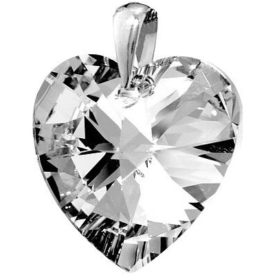 SILVEGO Strieborný prívesok Comet Argent Light Swarovski Elements LSW169P