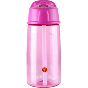  Бутилка LittleLife Flip-Top Bottle pink