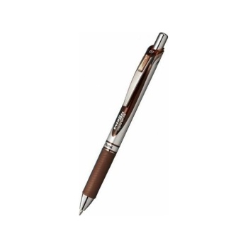 Pentel Ролер авт. Pentel Energel BL77 кафяв