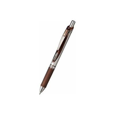 Pentel Ролер авт. Pentel Energel BL77 кафяв