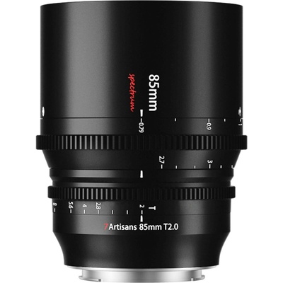 7Artisans SPECTRUM 85 mm T2.0 Full Frame Cine Sony E-mount C601B