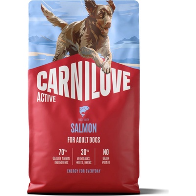 Carnilove Active Adult Small Breed Salmon & Turkey 2 x 4 kg