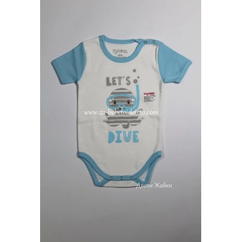 Image 1 of mymosa Боди с къс ръкав за момче, 62/68, 74/80, 98/104