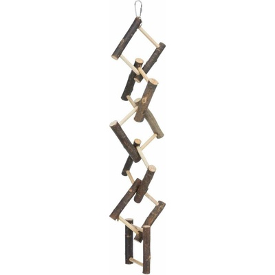 TRIXIE Hračka rozrezaný rebrík 12 priečok 58 cm