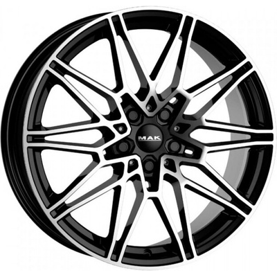 MAK KOENIG 8x17 5x120 ET29 black mirror