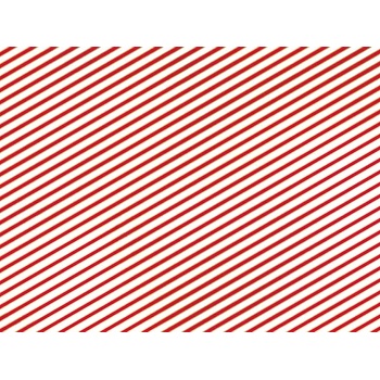 Image 1 of PartyDeco Опаковъчна хартия червена 70 х 200 см