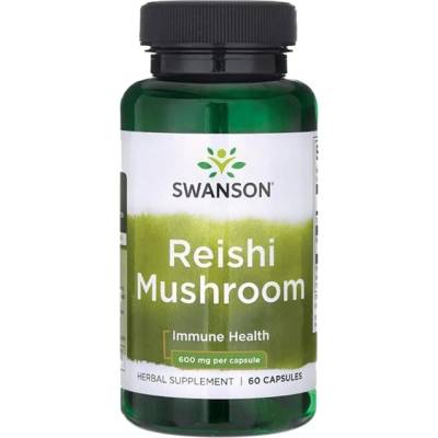 Swanson Reishi Mushroom 600 mg [60 капсули]
