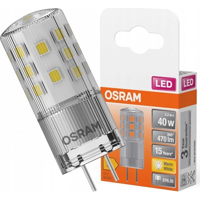 Osram LED žiarovka PIN, 4 W, 470 lm, teplá biela, GY6.35