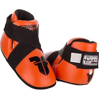 Fighter Chrániče nohou F1455 oranžová – Zboží Dáma