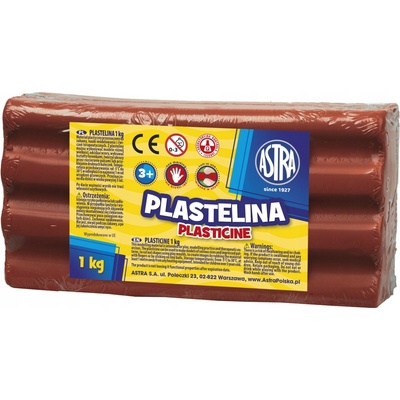Astra Plastelína 1kg Terakota