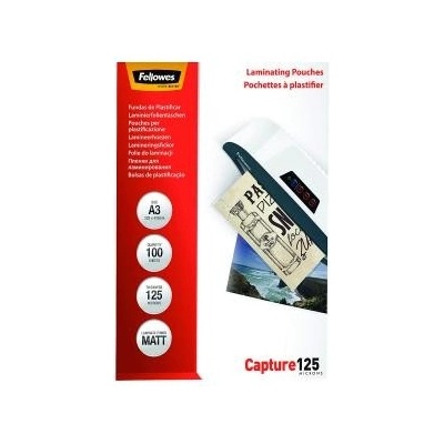 Laminovacie fólie Fellowes 303x426 A3 125mic matné