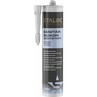 STALOC sanitární silikon 300 ml