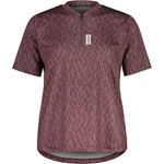 Maloja Дамска фланелка с къс ръкав за колоездене Maloja Women's HochgallM. Allmountain Cycling jersey - Stormy Lilac Rain (156-3046-0112)