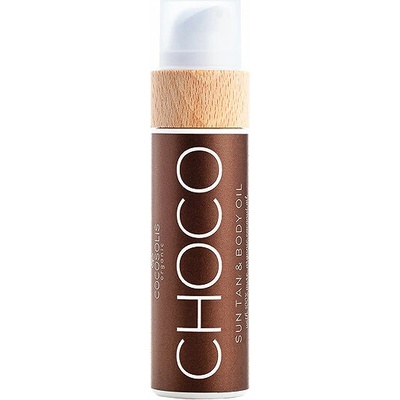 COCOSOLIS CHOCO ošetrujúci a opaľovací olej bez ochranného faktoru s vôňou Chocolate 200 ml